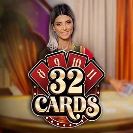 32 Cards slot icon by Ezugi, available at Wild Robin Casino