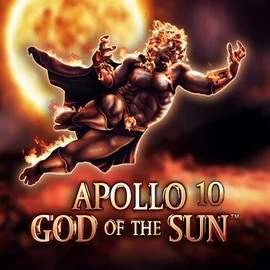 Official Slots logo: Apollo God of the Sun by Novomatic at Wild Robin Casino