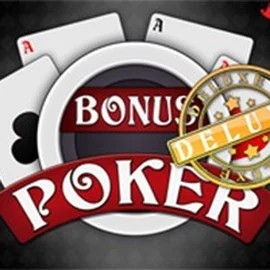 Bonus Poker Deluxe - 3 Hands logo by RTG (Reel Time Gaming) at Wild Robin Casino