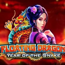 Floating Dragon Year of the Snake online game logo by Pragmatic Play on wild-robins.co.nl