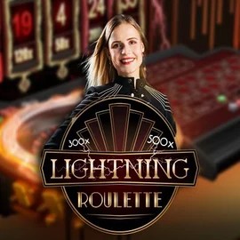 Lightning Roulette casino game by Evolution – featured logo at Wild Robin Casino