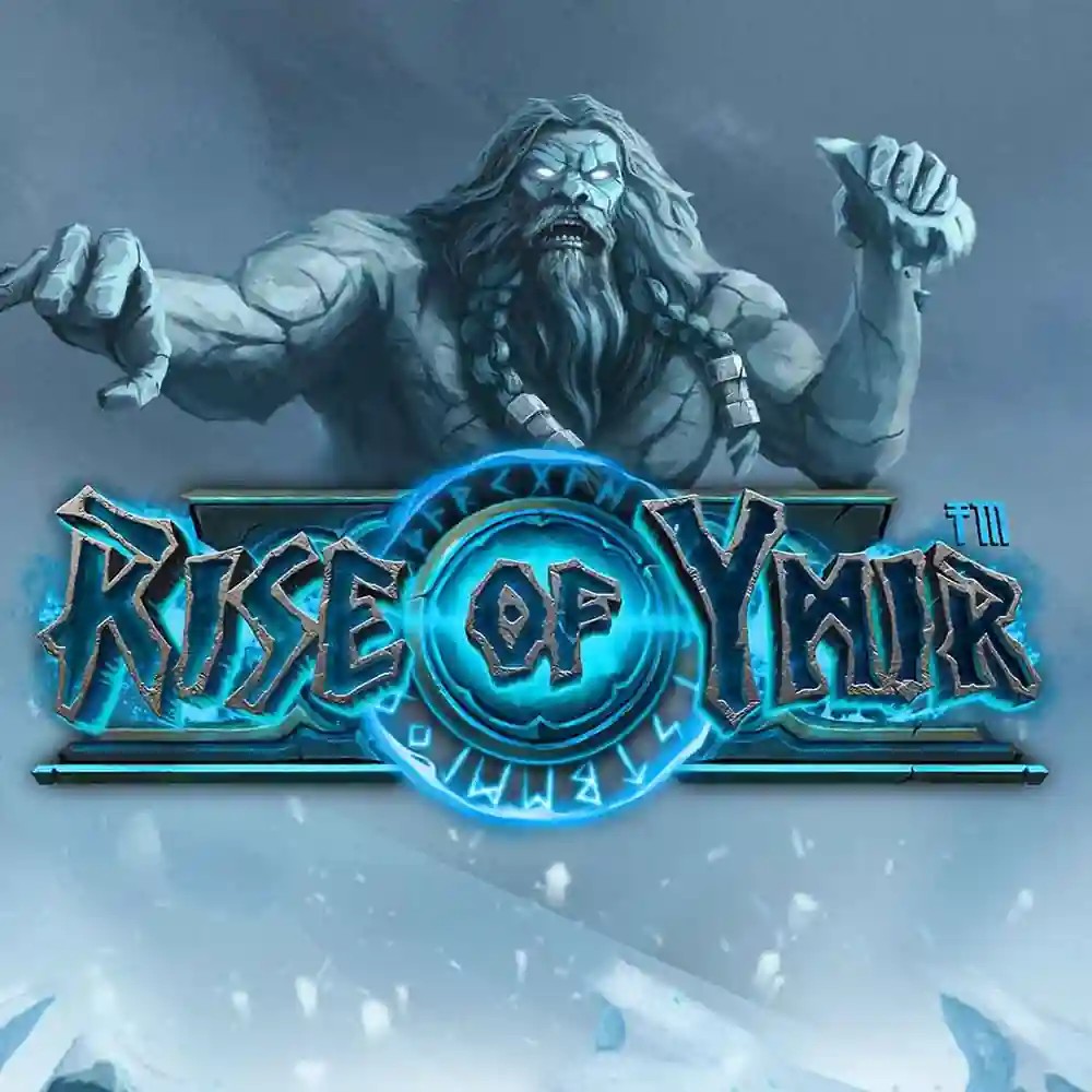 Rise of Ymir by Hacksaw Gaming, showcased at wild-robins.co.nl – game logo