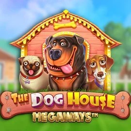 The Dog House Megaways logo – Slots by Pragmatic Play at Wild Robin Casino